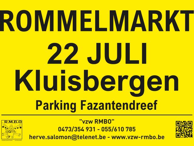 Zomerse Parking Rommelmarkt © vzw-rmbo